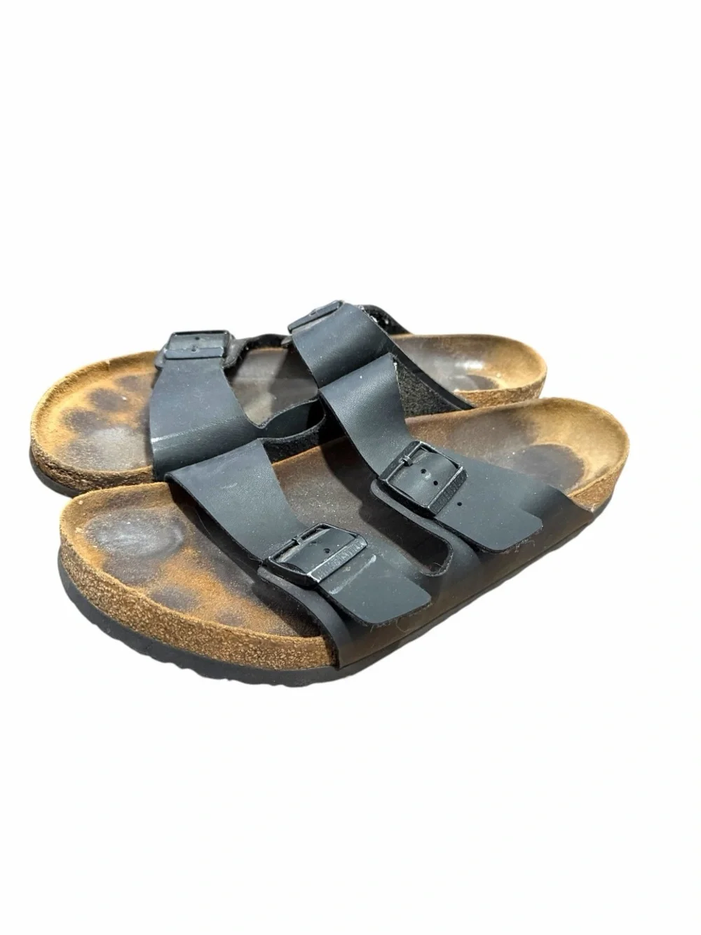 Birkenstock Arizona Black Birko-Flor Sandals